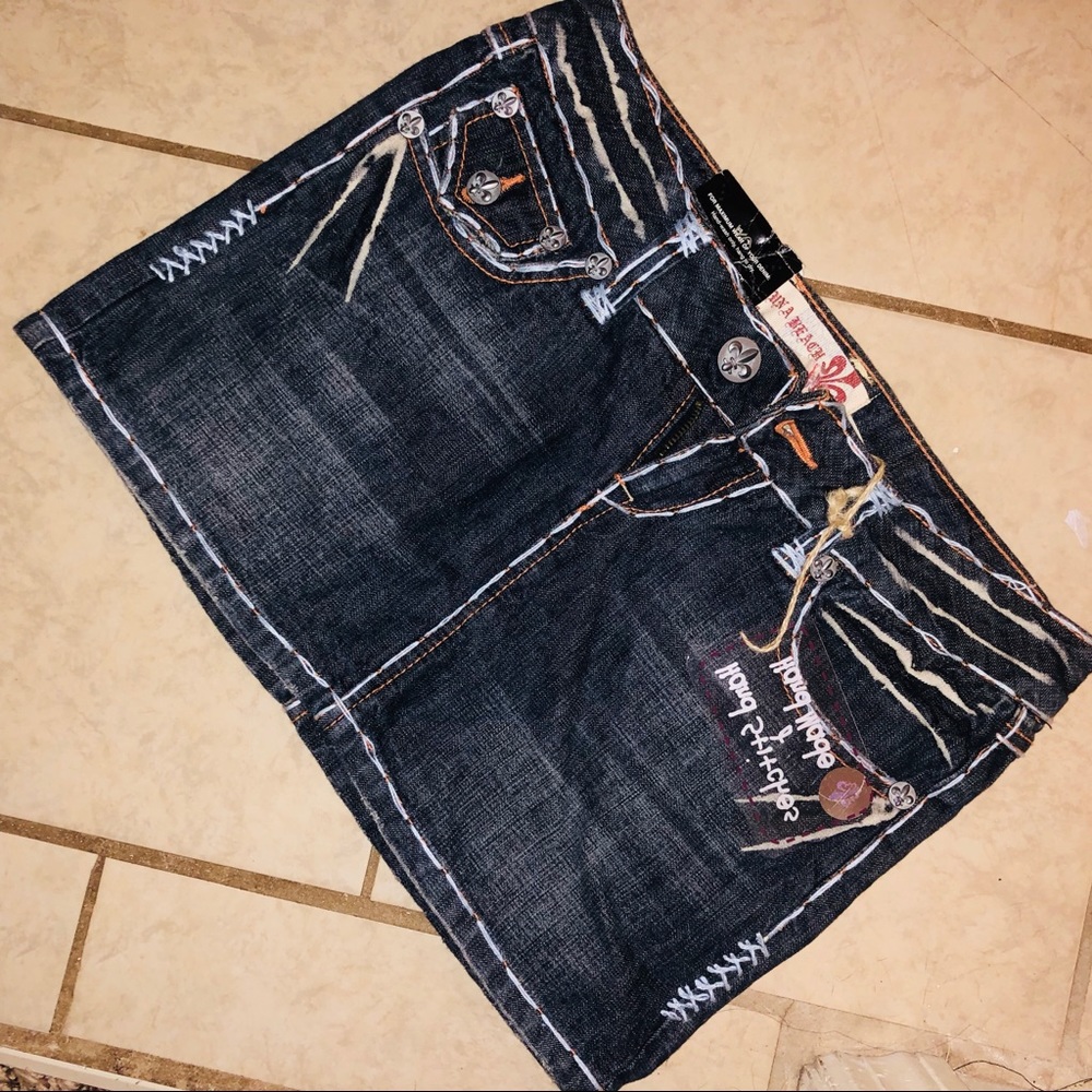Jean Skirt